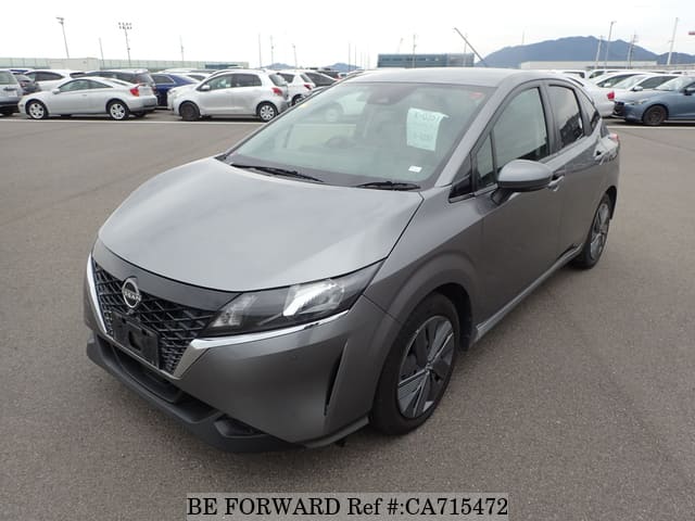 Dark grey Nissan Note